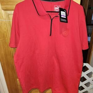 Ferrari PUMA Mens Polo Shirt Size XXL 2XL NEW W/ Tags F1 Racing